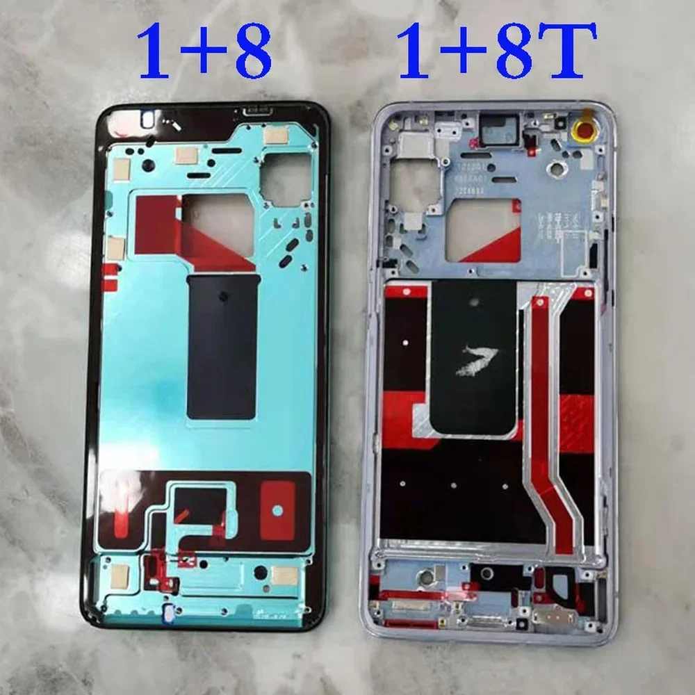 

Original Repair Middle Frame Bezel Housing For OnePlus 8 Pro 8T 1+ Mid Plate LCD Display Holder Front Screen Chassis Replacement