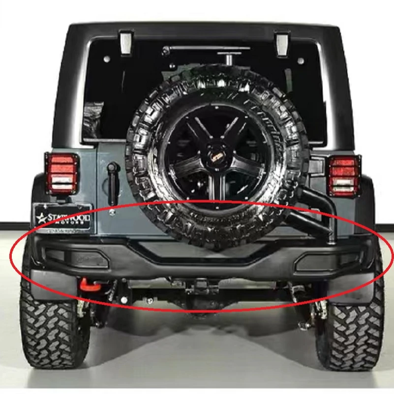 1 Set Rear Bumper 10th Anniversary Steel High Efficiency Protection For Jeep For Wrangler JK 2007-2017  J087-2  LantSun