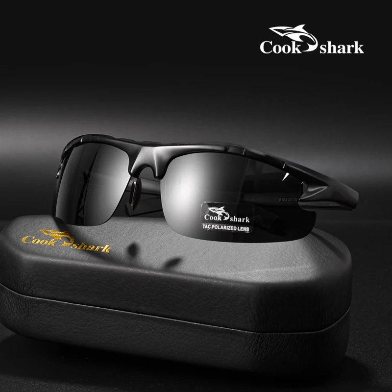 Die neue farbwechsel nde Sonnenbrille von Cook Shark für männliche Fahrer, Angels ports onnen brillen, Fahr brillen