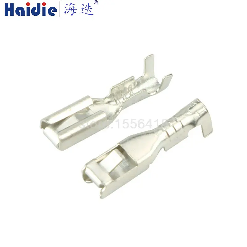 

50-500pcs auto wire terminal for connector, crimp loose Tin-plated replacement terminals 8240-4092