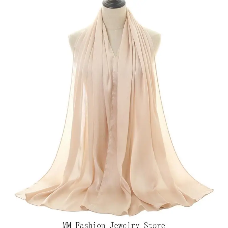 

Women's Head Scarf Soft Breathable and Elastic Hijab Headwrap Shawl Wrap for Praying and Cultural Event Festival Supply