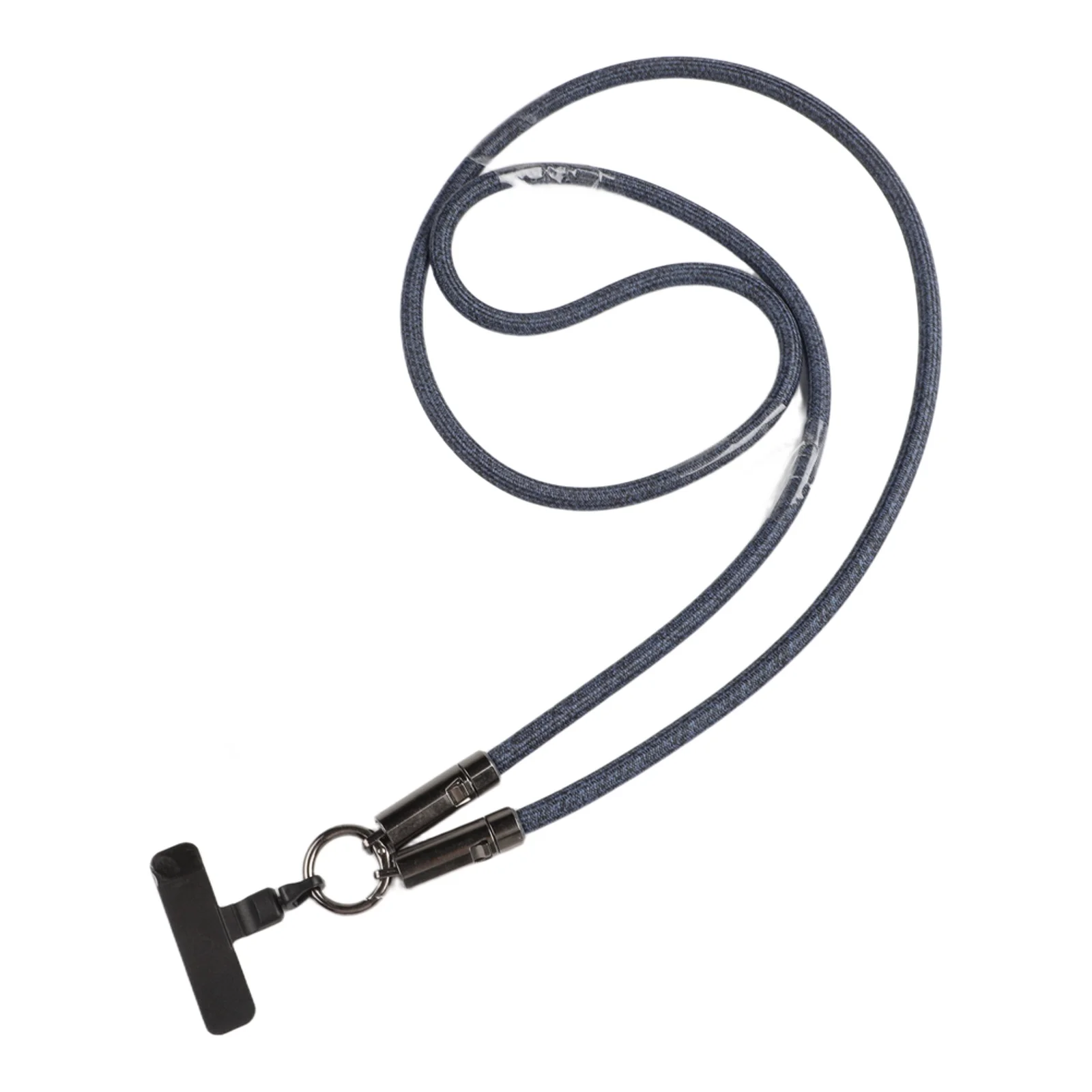 Functional Wrist Lanyard with Integrated 240W for usb-c Cable for Smartphone Charging and Data Transfer Without Separation