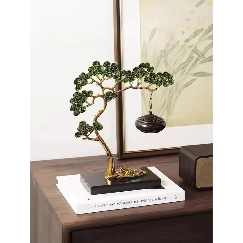 

High grade alloy enamel incense burner