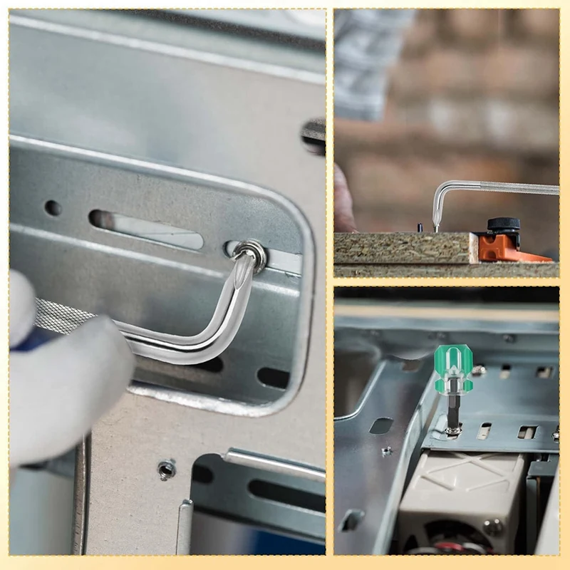 오프셋 스크루 드라이버 세트, 직각 스크루 드라이버, 슬롯 스크루 드라이버, Z 타입 스크루 드라이버, 7 개