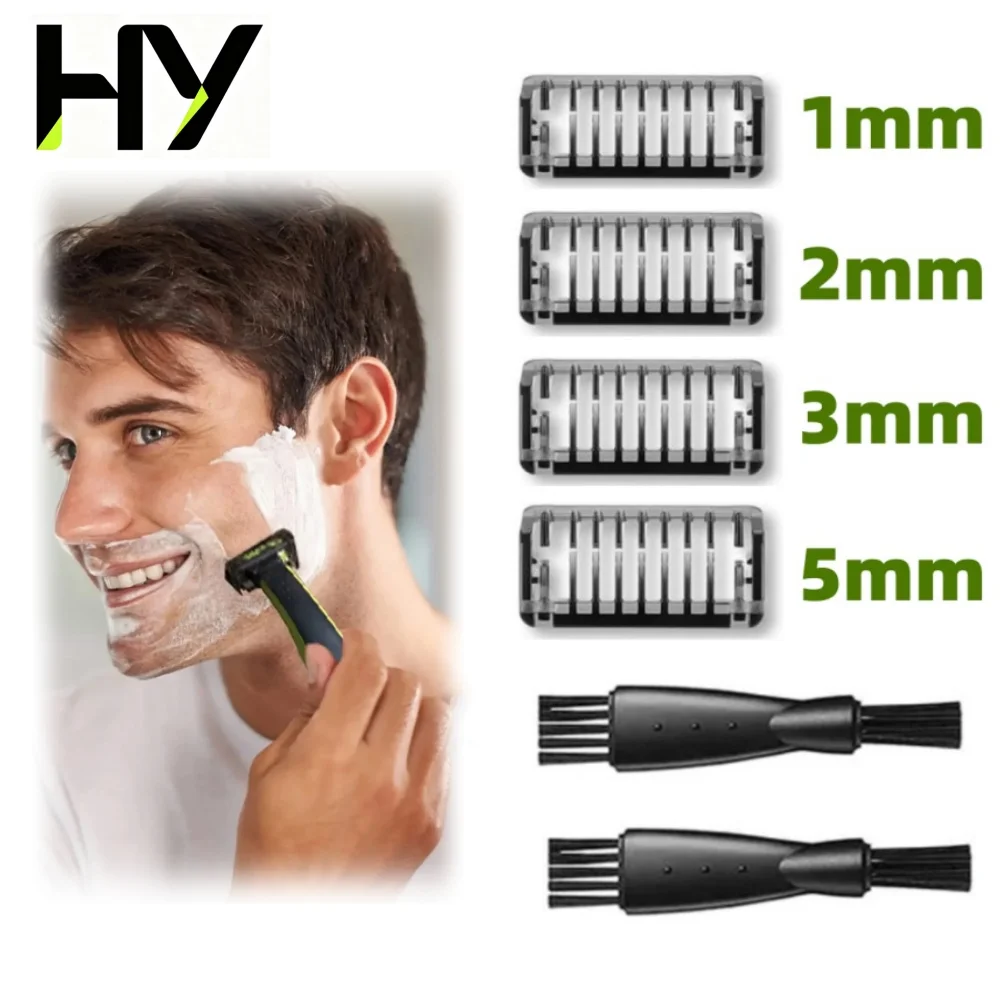 New 4 Size Guide Comb Guards for One Blade QP2520 QP2630 QP2724 QP2834 QP6510 QP6520 QP6531 Electric Shaver Beard Trimmer