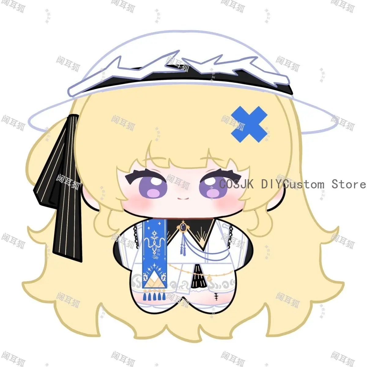 Wuthering Waves WuWa The Shorekeeper Encore Phoebe Youhu Verina Roccia DANJIN Camellya 10 سنتيمتر أفخم قلادة دمية المفاتيح #5