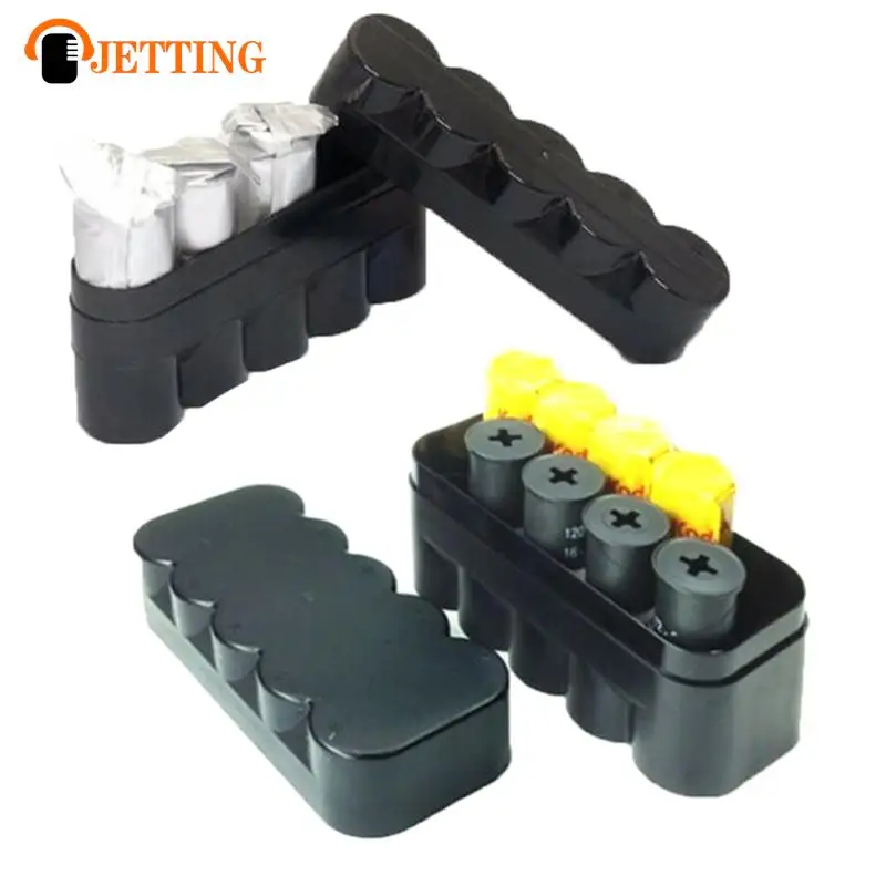 New 5/10 Rolls Camera Film Boxes Black 120 Films Storage Box Portable Film Protector Plastic Negative Film Reel Case