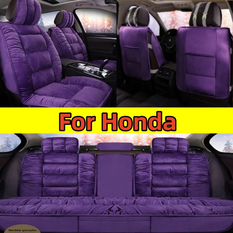 

Для Honda HR-V 2016-2025 Чехол на сиденье автомобиля Зимний короткий плюшевый мягкий удобный теплый утолщенный и высококачественный, полностью завернутый чехол на сиденье