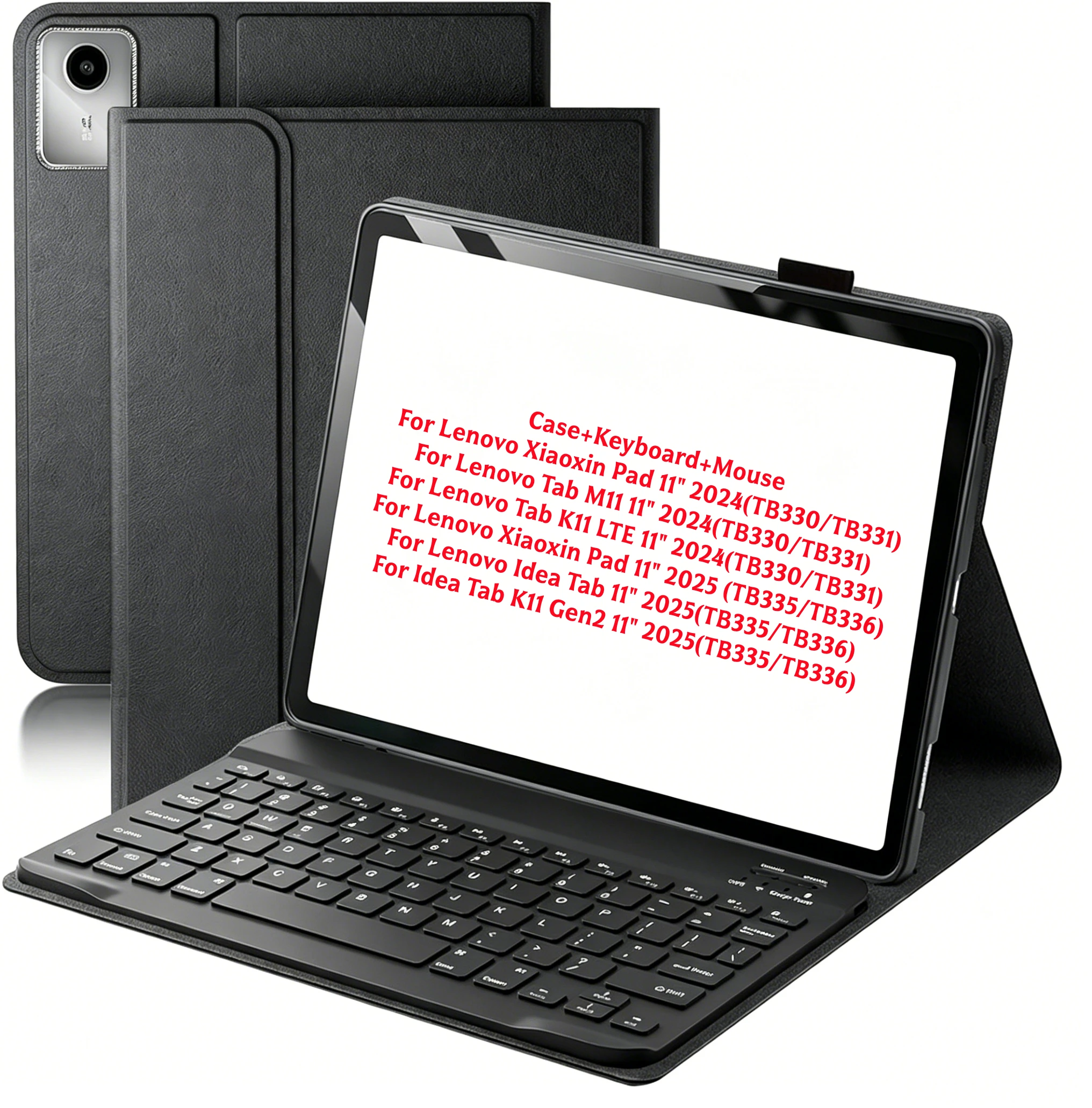 

Detachable Wireless Keyboard Mouse Case For Lenovo Tab K11 Gen2/Xiaoxin Pad M11 11 Inch 2024 2025 Spanish Portuguese Layout