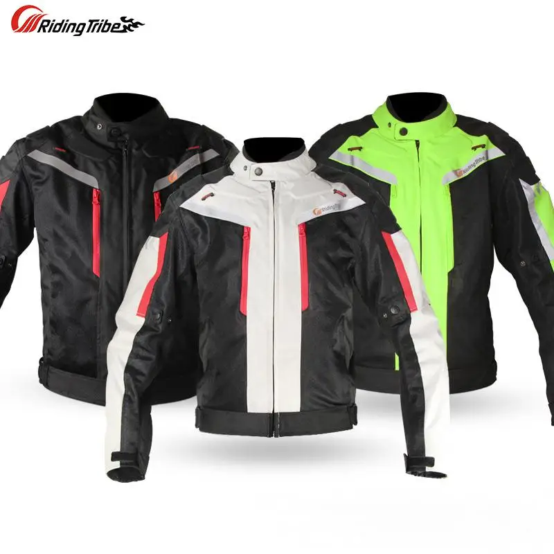 

2025 Summer and Winter Motorcycle Riding Clothes, Reflective and Breathable Mesh Motorcycle Clothes, Waterproof Racing Clothes