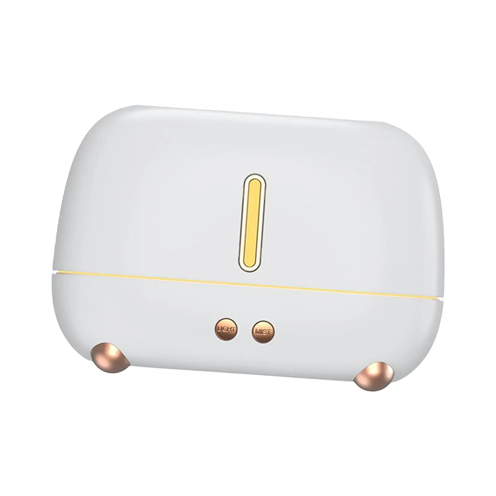 เครื่องเพิ่มความชื้นในอากาศ USB พร้อมน้ํามันหอมระเหยเปลวไฟสมจริงสีสันสดใส