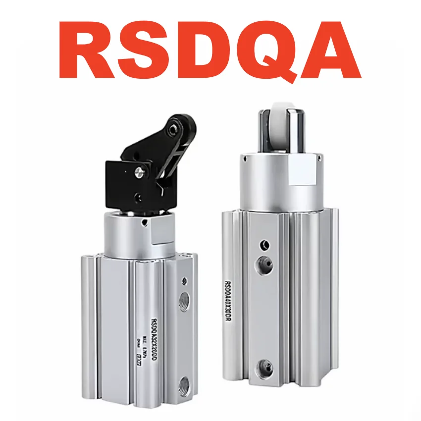 RSDQA Stopper Cylinder Fixed Mounting Ends Tapped RSDQA12-10DZ RSDQA16 RSDQA20 RSDQA32 RSDQA40 RSDQA50 RSDQA16-10DZ RSDQA20-20DZ