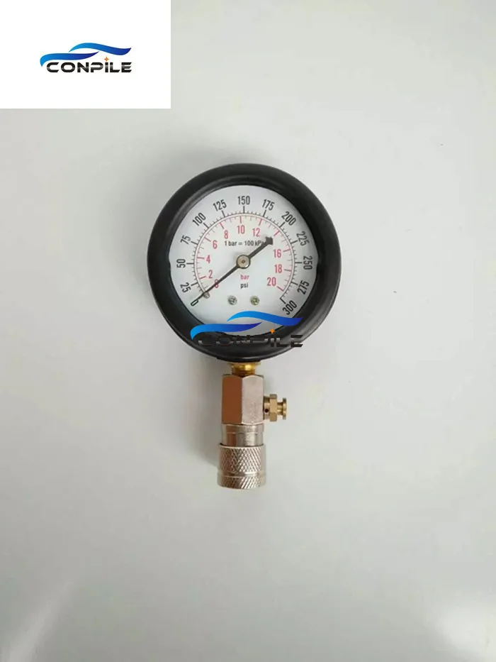 1pc Automobile cylinder gauge head, cylinder gauge connector car cylinder pressure gauge