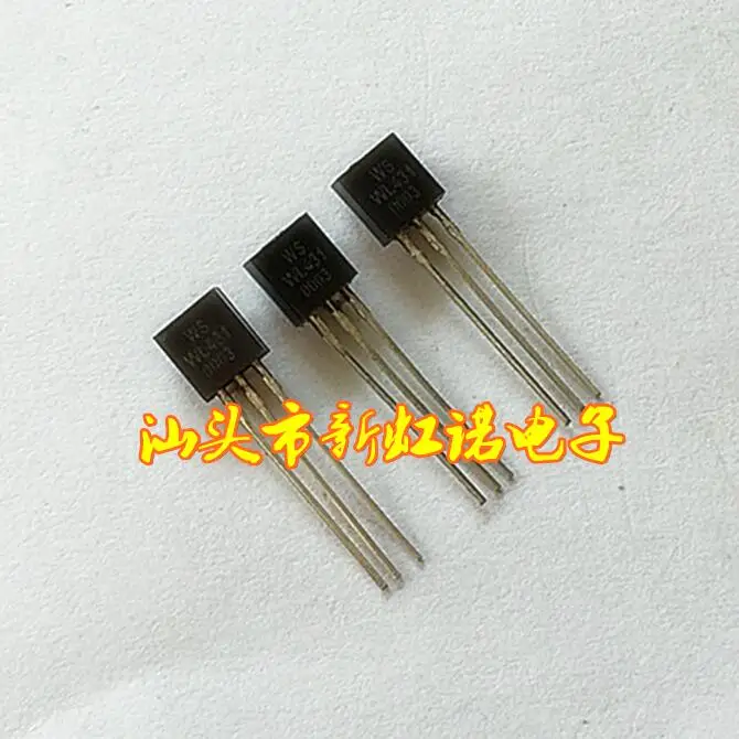 5 개/몫 새로운 원본 TL431WL431 TO92 전압 제어 튜브 집적 회로 삼극관 재고 있음