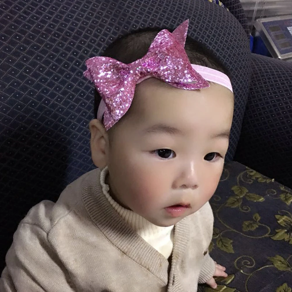 

Sequin Bow Hairband Headband Toddle Accessories