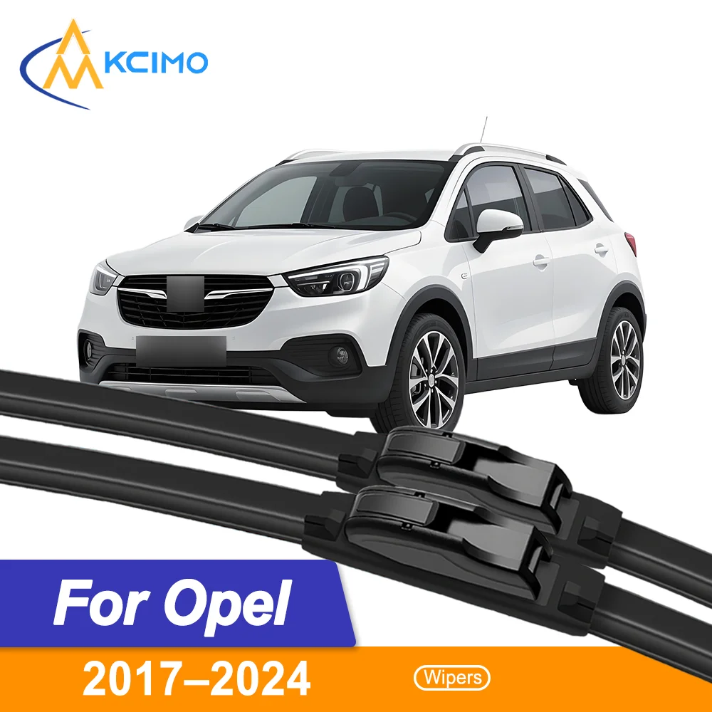 

Drive with Assurance 2PCS Premium Wiper Blades for Opel Crossland 2017–2024 All-Season Clarity Sturdy Frame Smooth Wipe