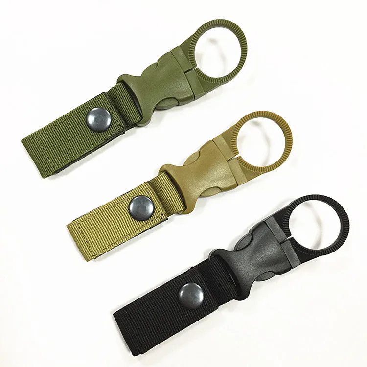 

Multifunction Water Bottle Buckle Outdoor Camping Hiking Accessories Molle Webbing Backpack Hanger Hook Tactical Carabiner Gear