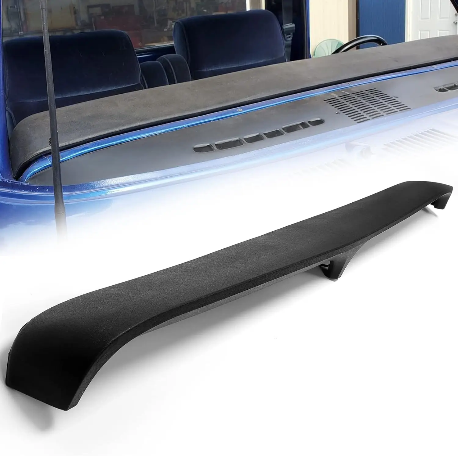 

Dash Pad for 1973-1979 Ford F100 F150 F250 F350 Bronco, Black, Replaceable and Protective