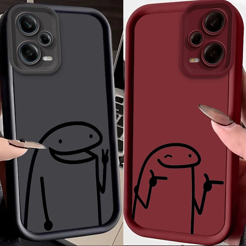 Cartoon Fashion Cute Funny Eye Ladder For Xiaomi Redmi Note 13 12 12C 11 11S 10 10C 10A 9C 9A Pro 5G Back Phone Case