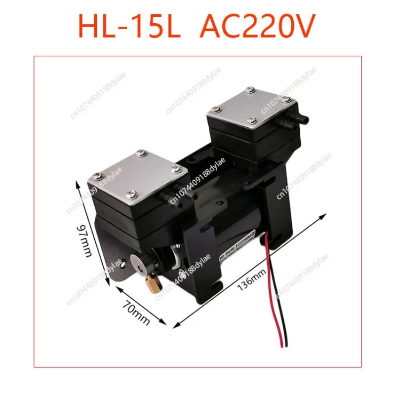 HL-15V AC 220V110V Small Oil-Special For Beauty Equipment Miniature Vacuum Pump 15L/Min 55W