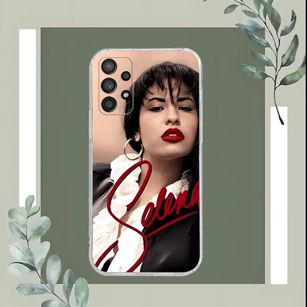 Selena Quintanilla Phone Case For Samsung Galaxy A52 A12 A51 S21 Edge S22ULTRA S23 S20LITE Plus Ultra Transparent Cover