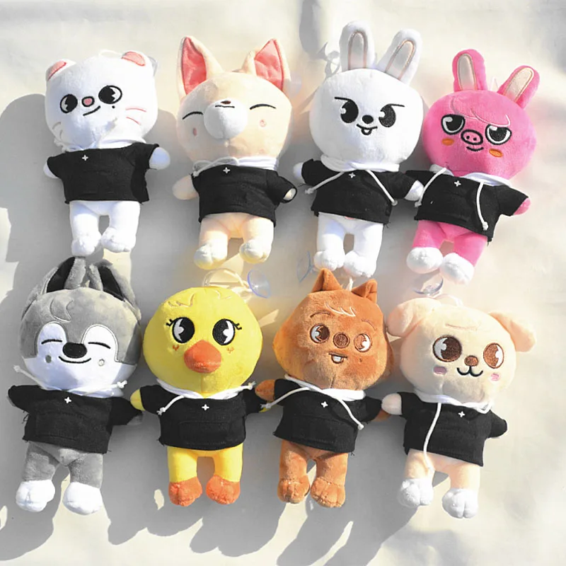 

20 см уличная детская кукла Fang Can, Li Minhao, Li Longfu, плюшевая кукла с одеждой SKZ DominATE, стиль знаменитостей, детский подарок на день рождения