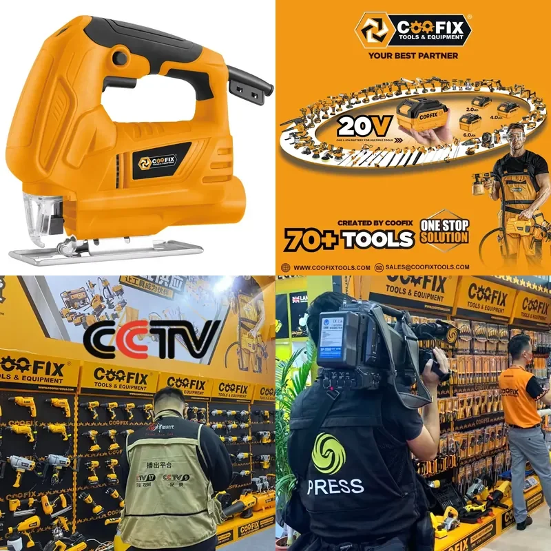 

【CHIMU HOME】 Portable Jigsaw for Wood Metal Aluminum Cutting with Adjustable Speed and Orbital Action