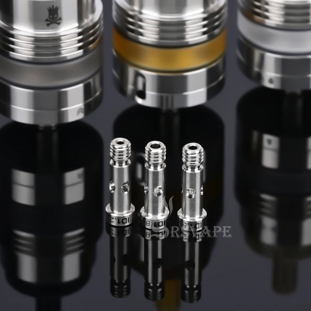 WOLFCOOLVAPE Old School RTA - MTL/DL، 4 دبابيس هوائية، رذاذ قابل لإعادة البناء