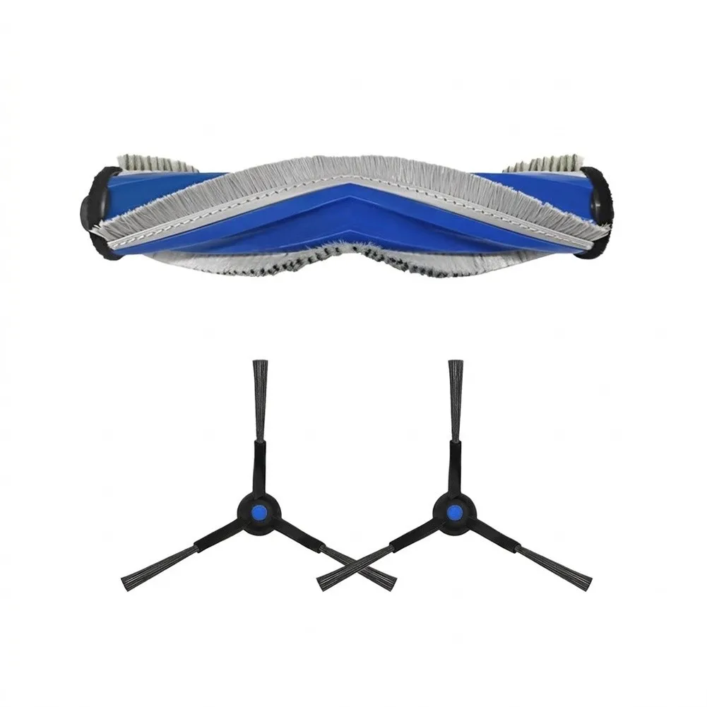 For Spotless Home Cleaning Replacement Side Brushes Anti-tangle Vacuum Parts Replacement Carbon Brushes As Shown