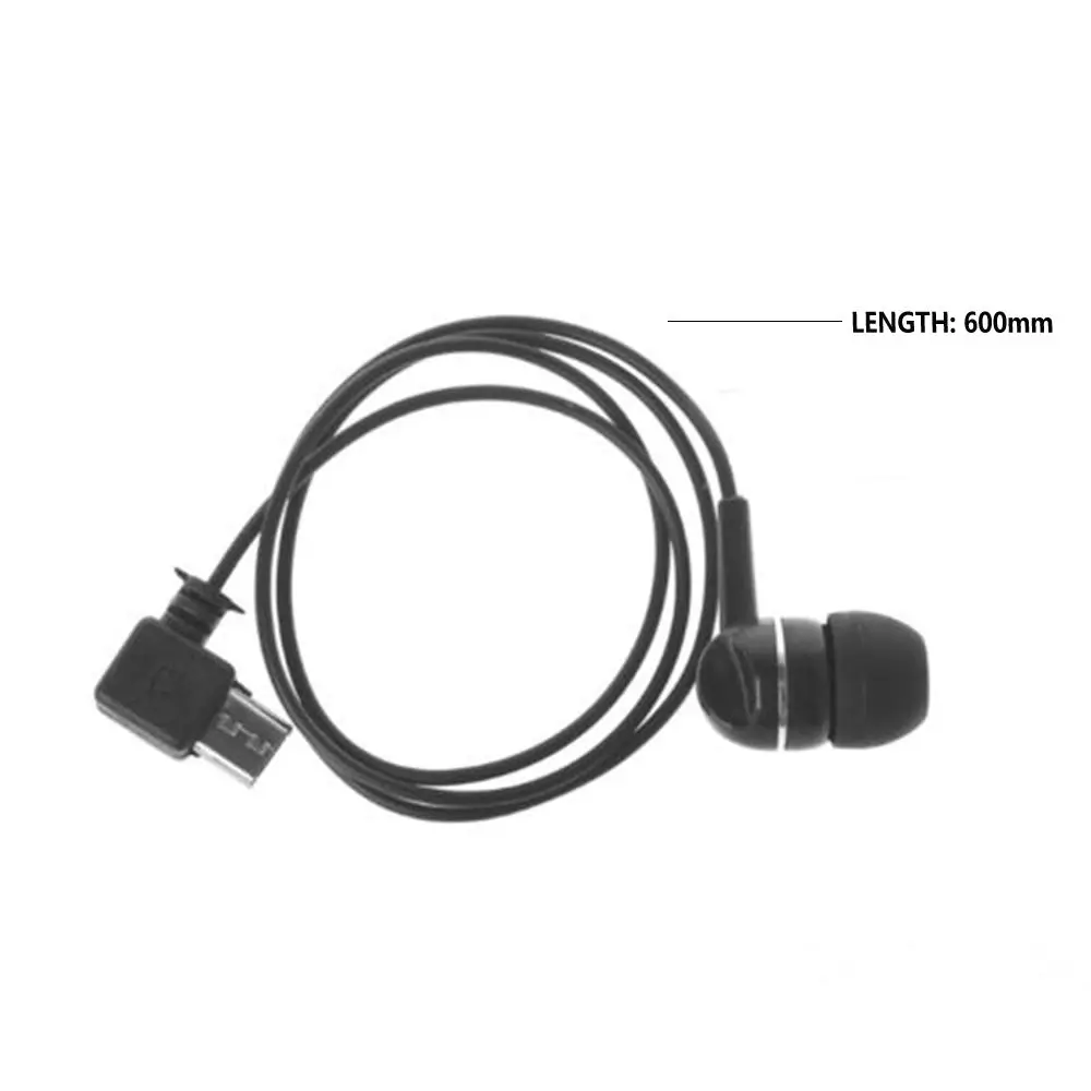 Universal 5Pins Port Micro USB Auxiliary Earphone Headset Headphone In-Ear