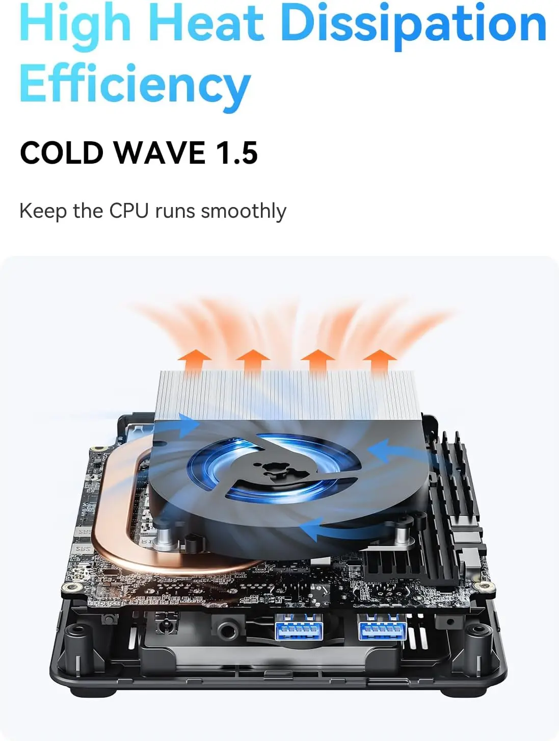 Мини-ПК MINISFORUM UN1290: Intel Core i9-12900HK, тройной дисплей 4K, 2,5G LAN, WiFi 6E/BT5.2