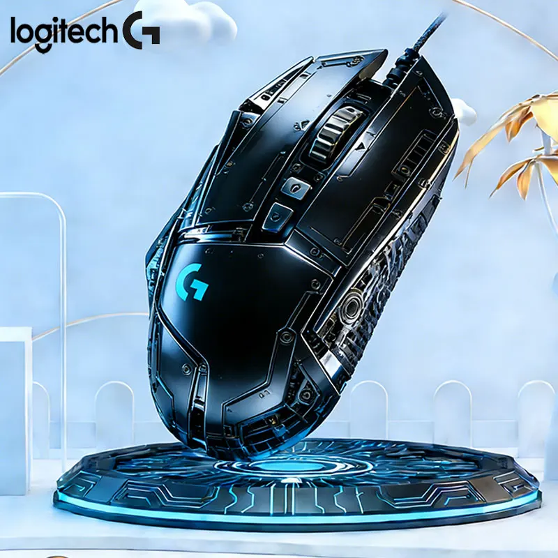 

Logitech G502 Lightweight Gaming Mouse RGB Lighting High Precision Non-slip Grip Designed for PUBG and CSGO Players