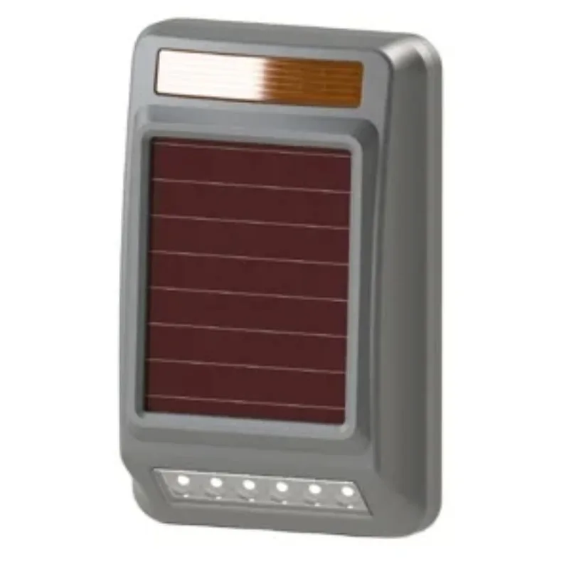Solar Powered Security Burglar Alarm with Siren Alarm Function