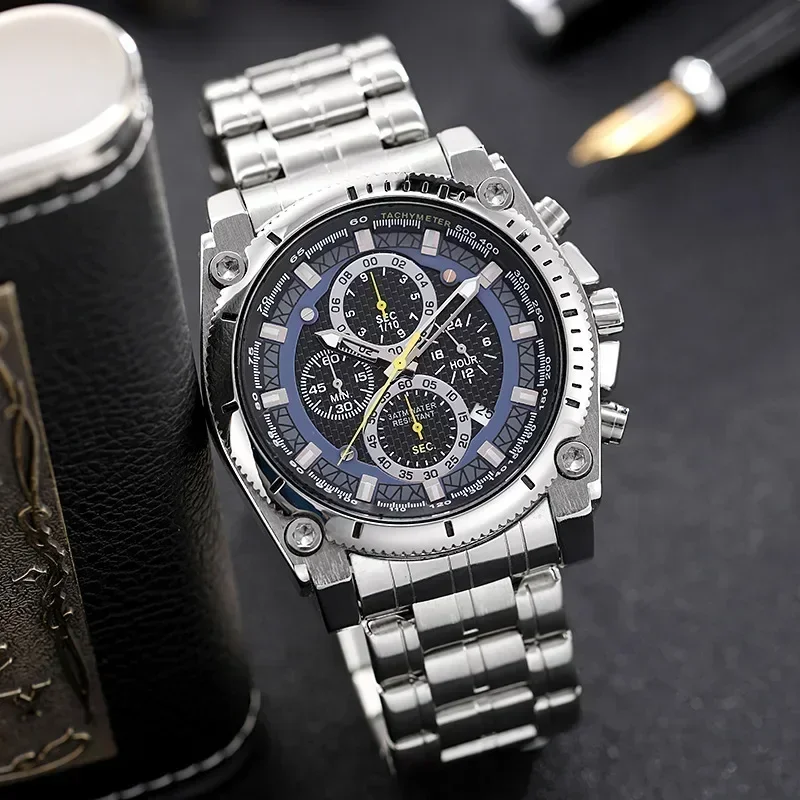 BLUE ANGEL DESIGNER Sports Men Mechanical Wristwatch Sapphire Luxury Automatic Watch For Men Stainless Steel Waterproof Clock