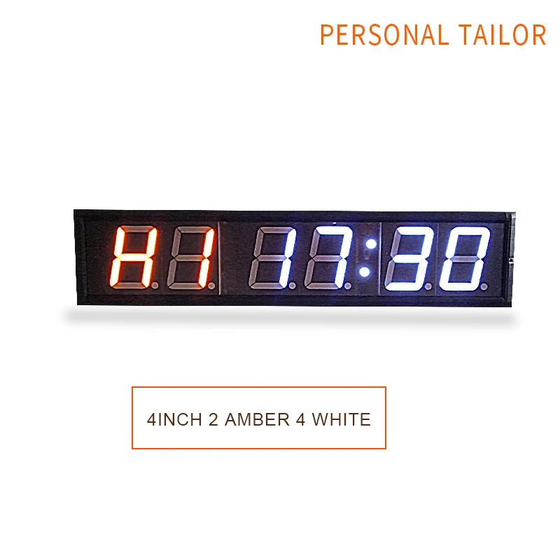 Hangzhou Honghao electronic digital timer multi functional wall clock gym timer cross matching clock professional timer
