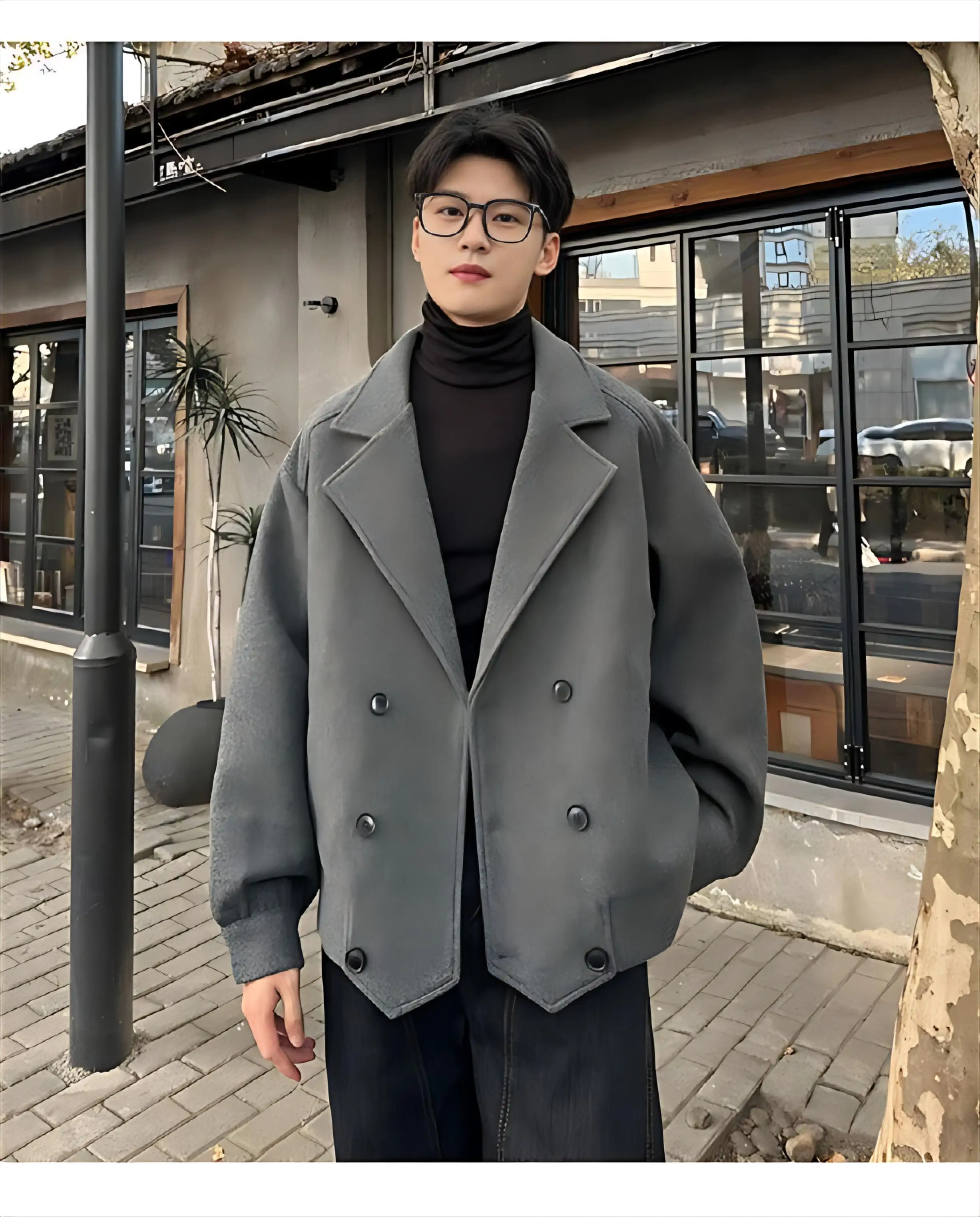 

Wool Blend Jacket Man Class Mens Cozy Comfortable Pleasant Nice Good Fine Excellent Superb Wonderful Beautiful Gorgeous Decorate