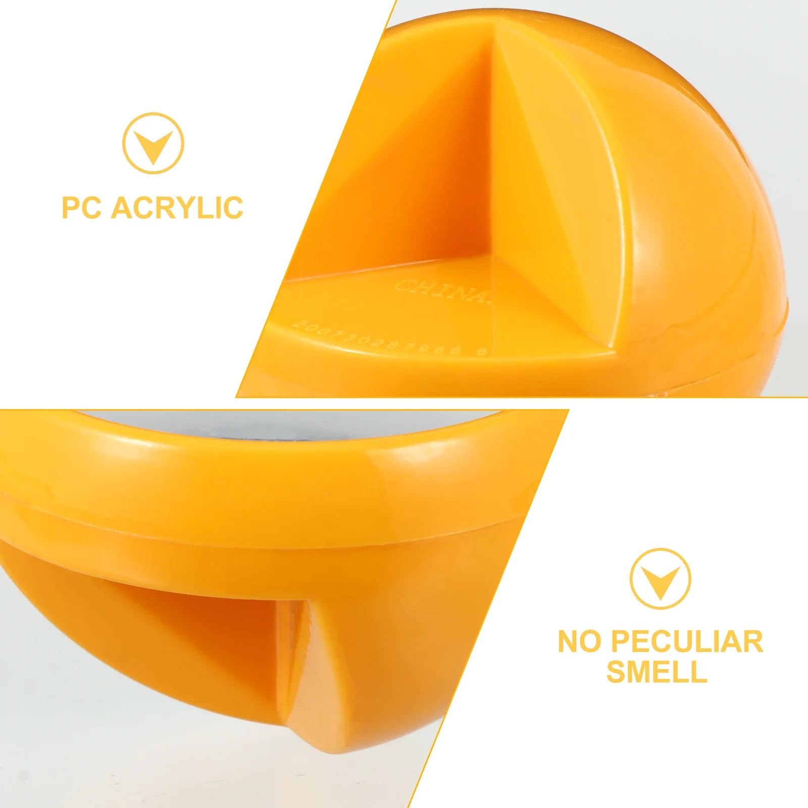 

BUGUUYO Office Rearview Mirror Desk Screen for Cubicle Car Computer Magnified Sturdy Acrylic Random Color