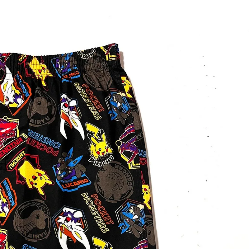 NOVAS Calças De Roupa Interior Soltas Para Homens E Mulheres Pijamas De Algodão Shorts Cartoon Sleep Bottoms