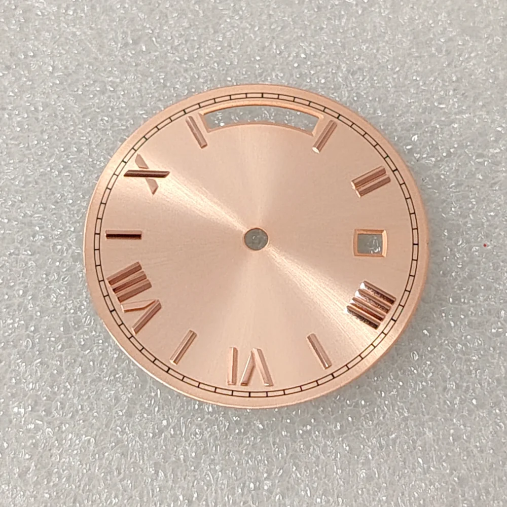 لحركة 8285 30.8 مللي متر ساعة الطلب تقويم واحد أشعة الشمس الاتصال فقط لحركة 8285 الفضة/الذهب/الوردي مسمار الهاتفي