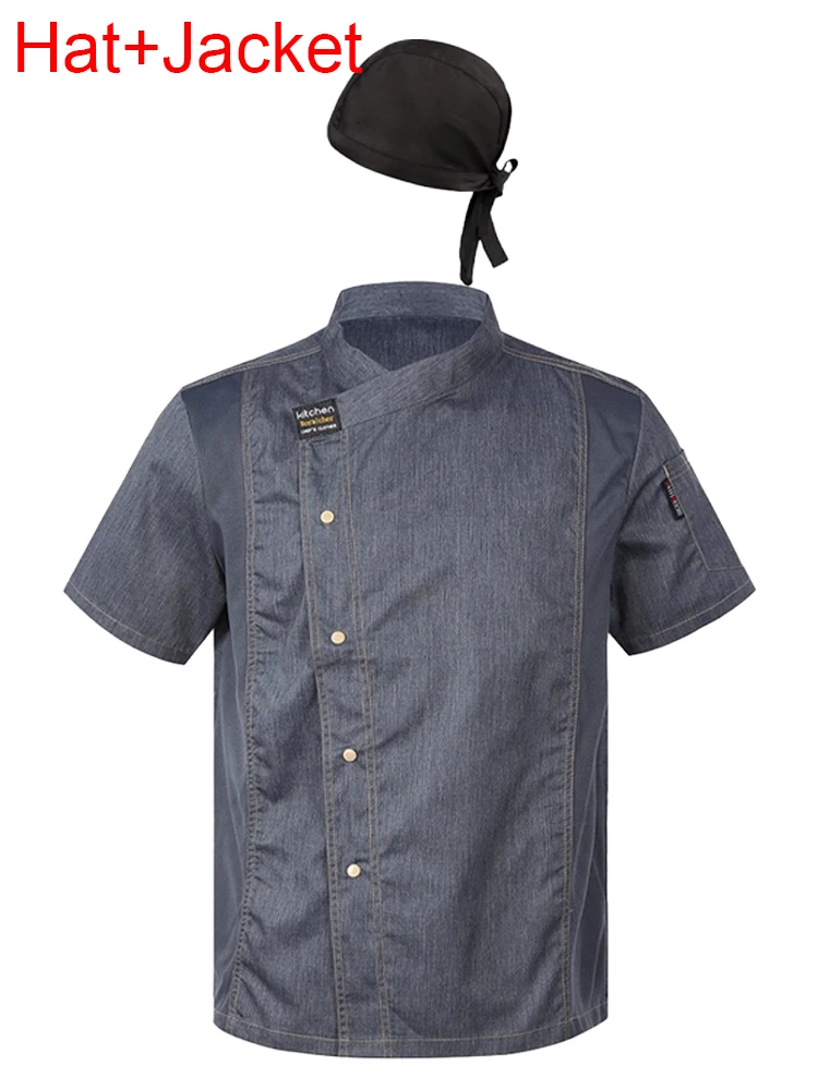 Servizio di ristorazione Abiti da cuoco Cucina dell'hotel Abbigliamento da lavoro Abito Ristorante Camicia da cucina Panetteria Café Cameriere Uniforme da lavoro per giacca