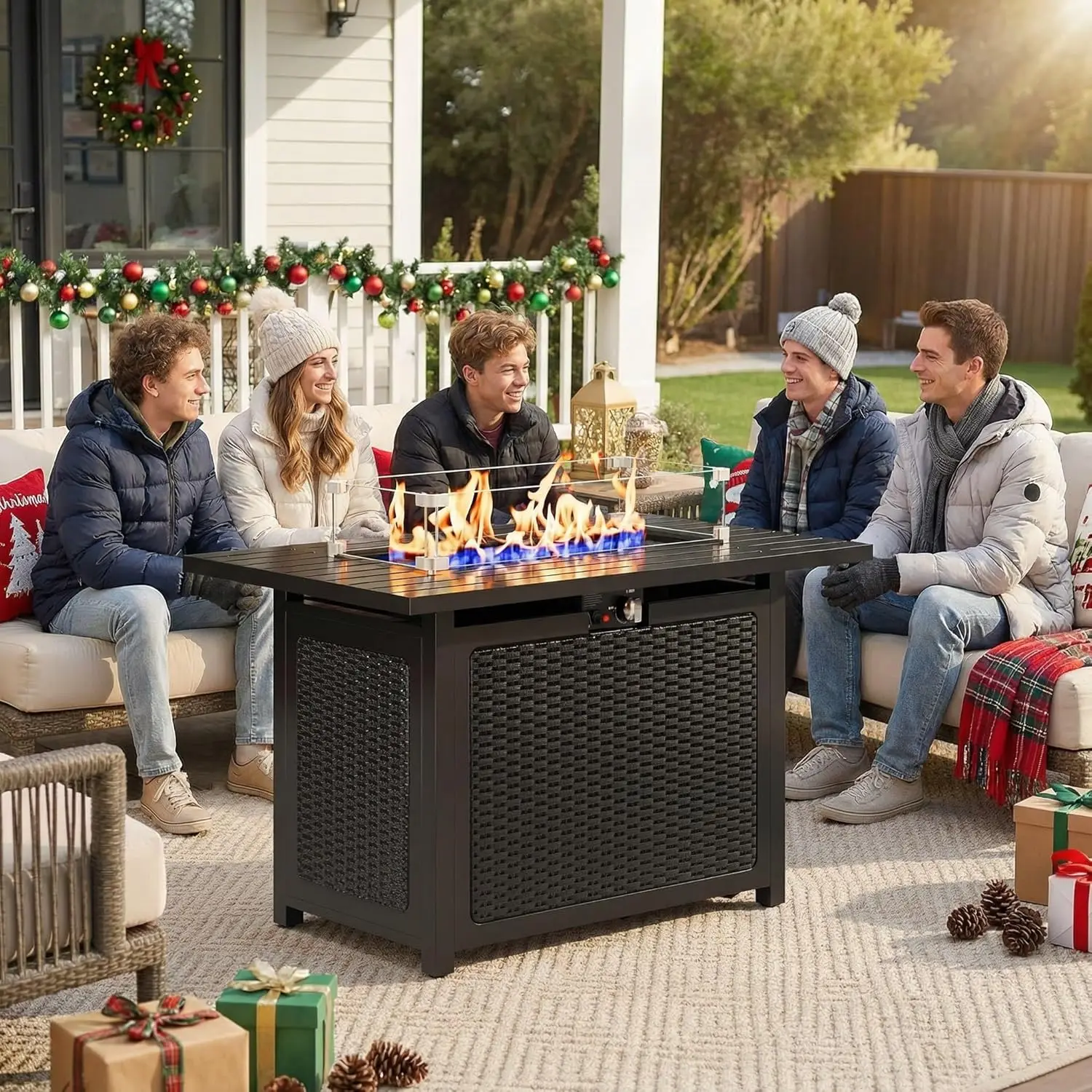 Black Propane Fire … - image