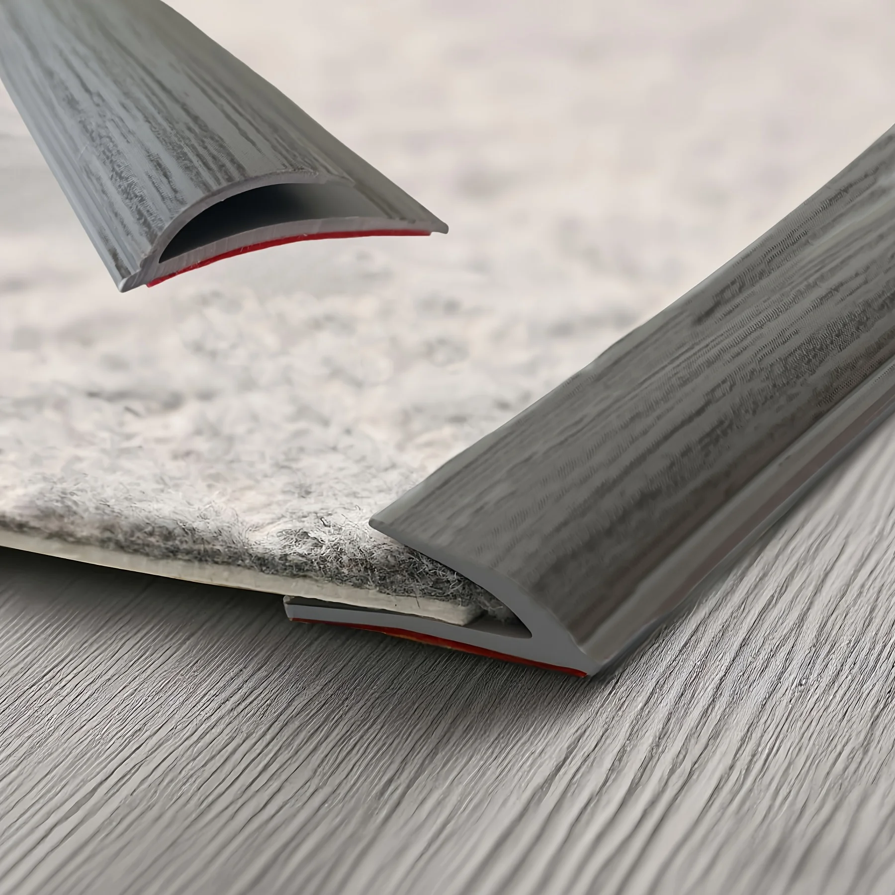 1pc Carpet To Tile or Floor Transition Strip Carpet Edging Self Adhesive Cuttable Carpet Edge Trim Strip