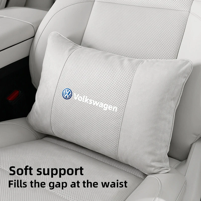 

Hub Caps 1Pcs Car Interior Seat Headrest Lumbar Pillow For Volkswagen T-Cross Arteon Jetta Atlas Sharan Transporter Tiguan Passa