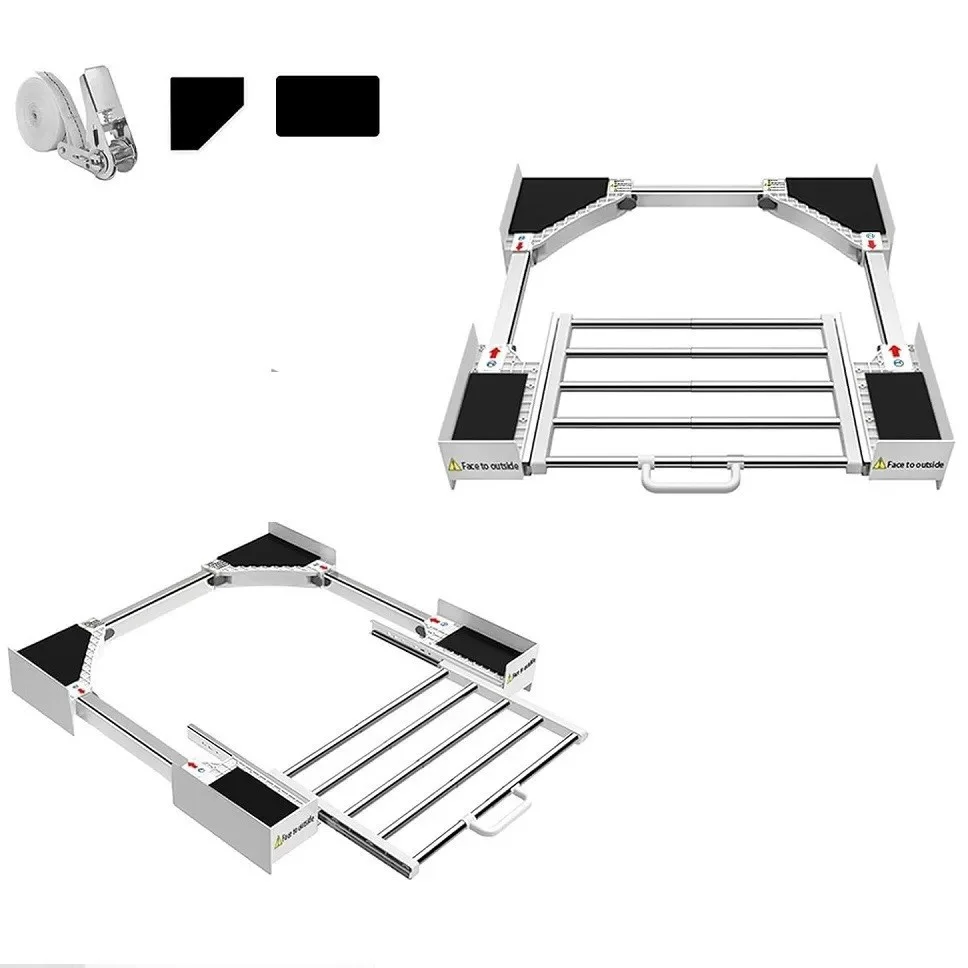 Universal Washer & Dryer Stacking Kit w/ Pull Out Drying Rack Washer Stacking