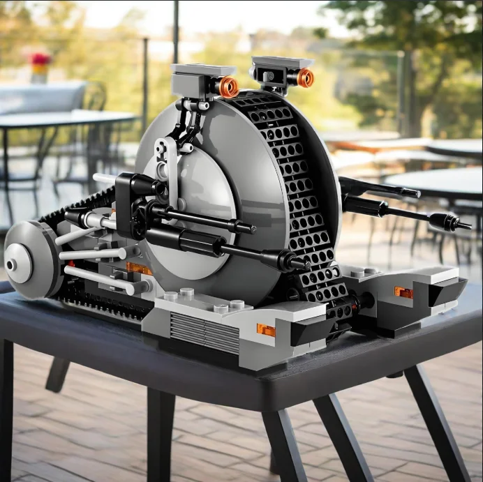 جديد الفضاء القوة الفيلم المشهد خزان Droid بنة نموذج لتقوم بها بنفسك تجميع لعبة الأطفال هدية عيد ميلاد MOC-75015 MOC-7748 #5