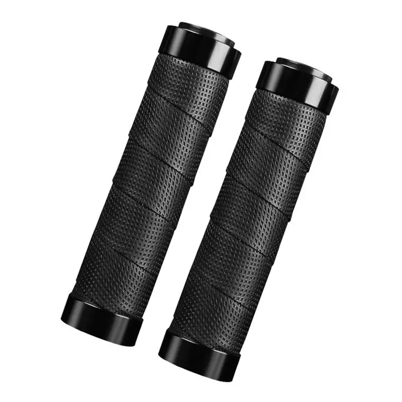 

Road Cycle Handlebar Cover Cycling Handlebar Grips 1 Pair Breathable Non-Slip PU Grip Double-Sided LockingWear-resistant Grip