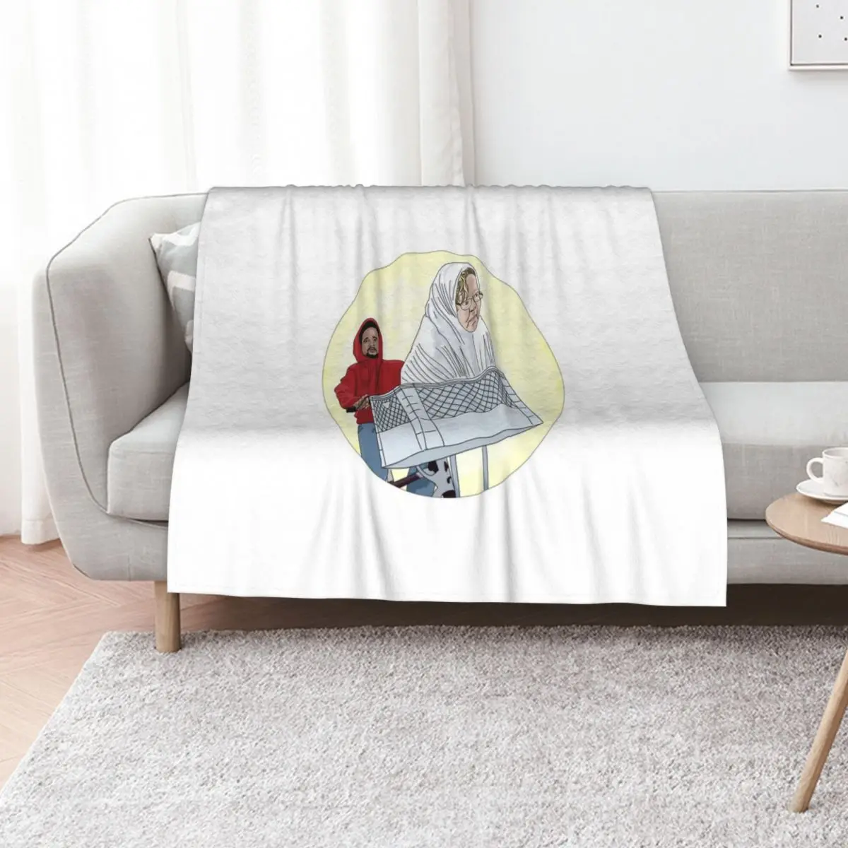 

Usman and Lisa - 90 day fiance Throw Blanket Flannel Beach Luxury Designer Luxury Blankets