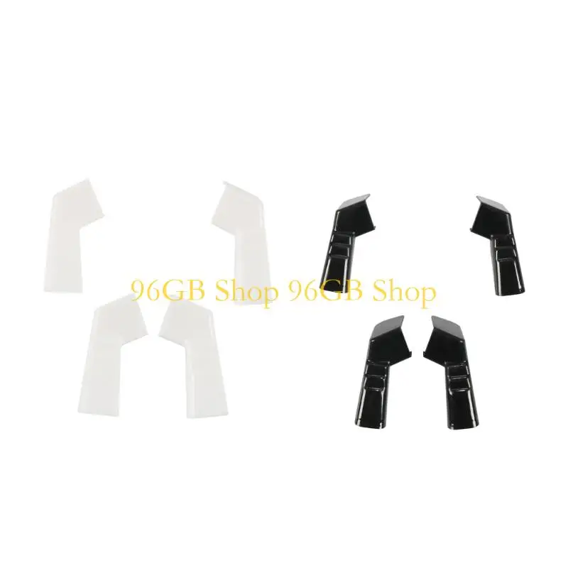 

96GB 4pcs Plastic Construction Rain Gutter Downspout Left Right Dwonspout Diverter Campers RVs Gutter Spouts Weather Resistan