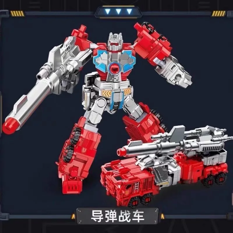 في المخزون التحول لعبة فرقة خزان الطائرات سفينة حربية فريق نموذج عمل أرقام تمثال نموذج روبوت جمع اللعب الهدايا