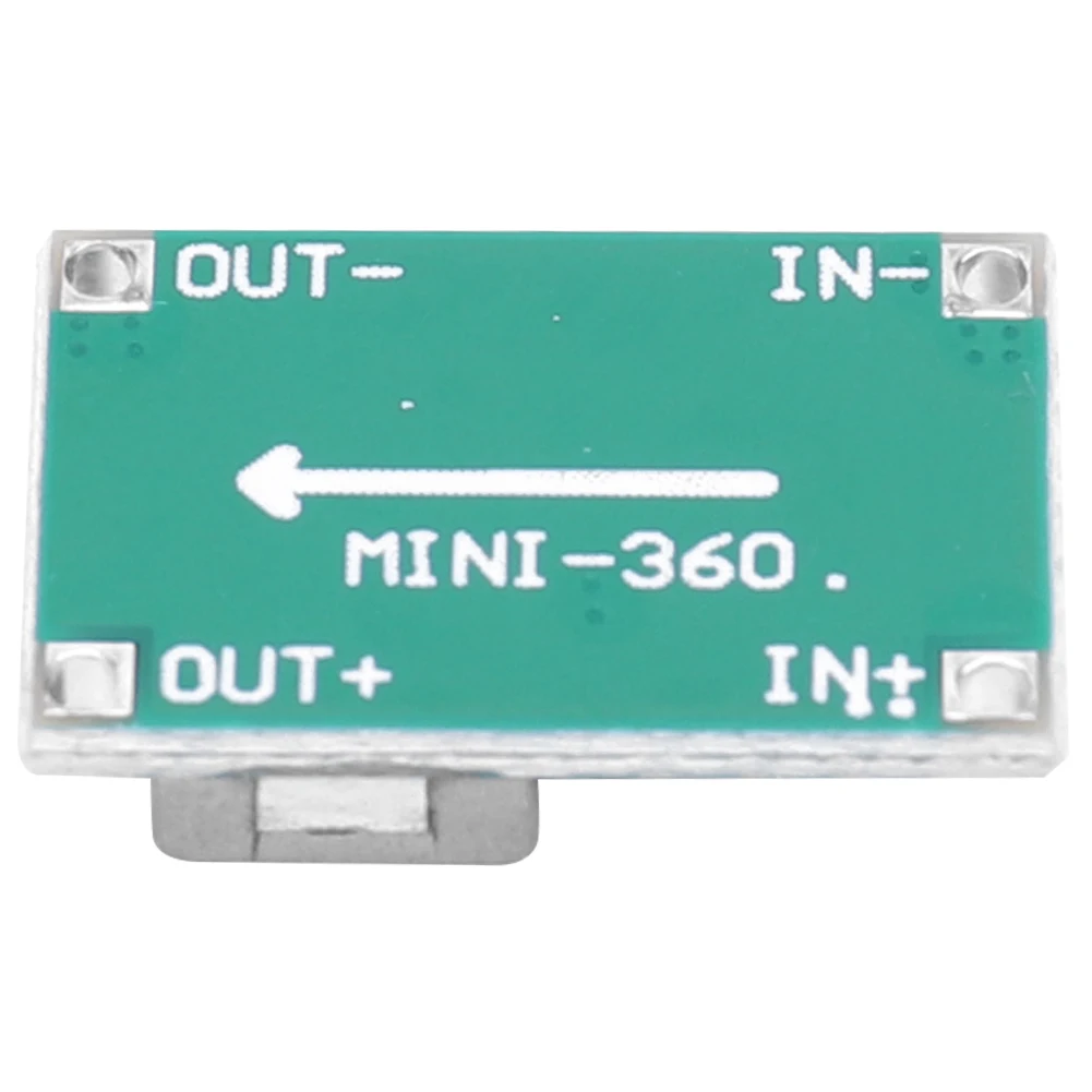 5-1PCS Mini360 RC Airplane Module Mini 360 DC Buck Converter 2A Step Down Module 4.75V-23V to 1V-17V 17x11x4mm LM2596